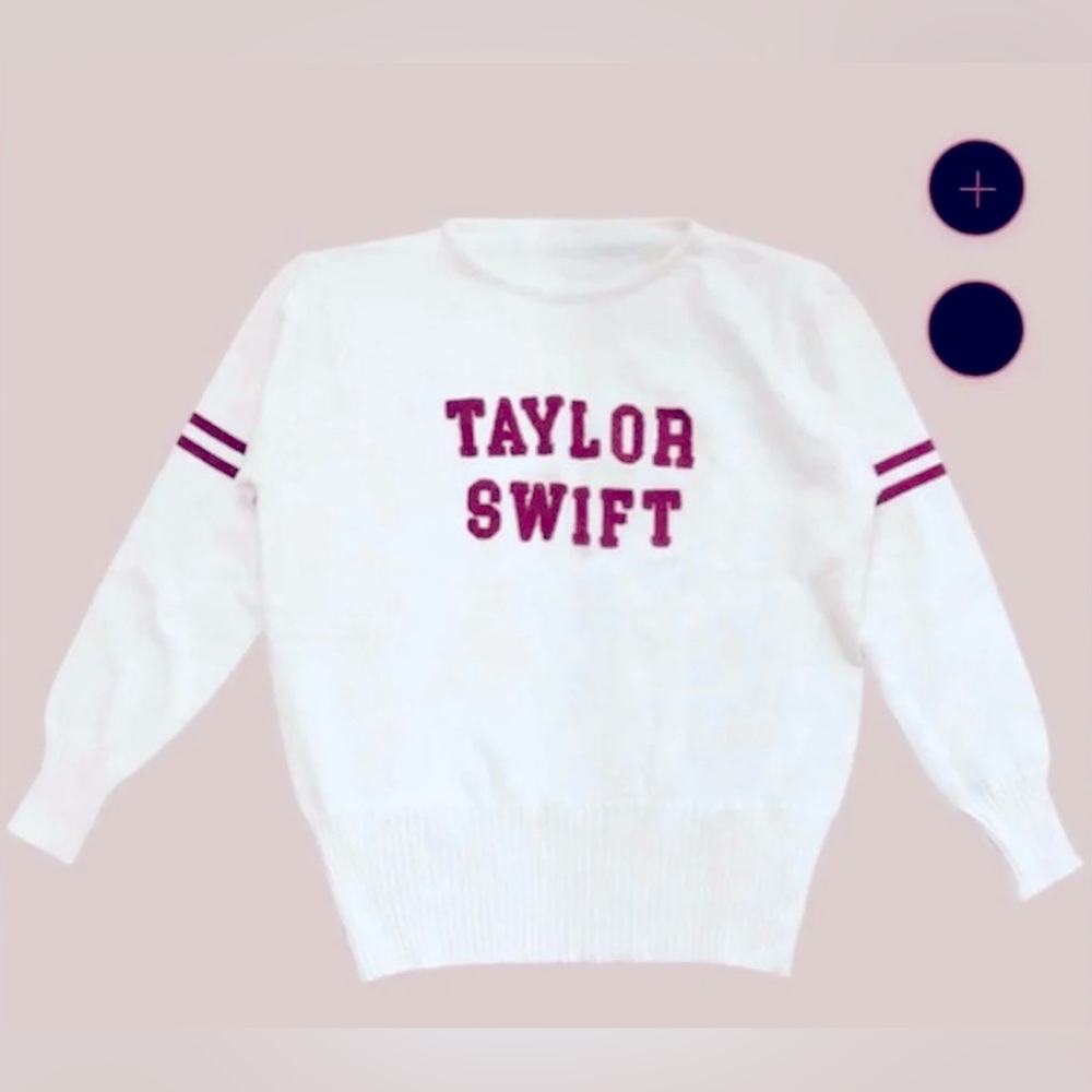 NWT Original Taylor Swift Varsity Sweater From Red TV Drop